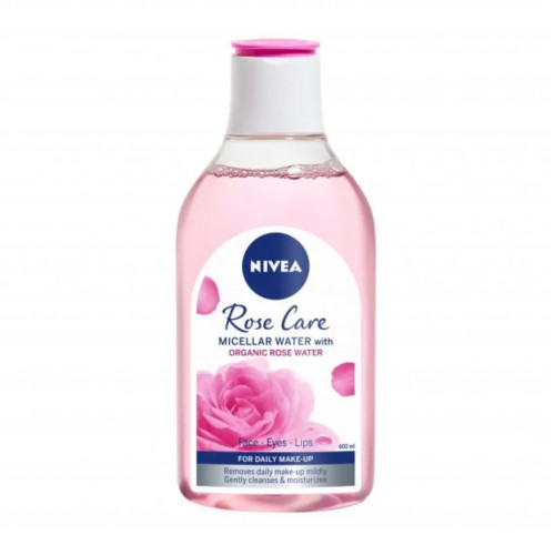 ماء ميسيلار بماء الورد لازالة المكياج لجميع انواع البشرة من نيفيا 400مل ماء ميسيلار بماء الورد لازالة المكياج لجميع انواع البشرة من نيفيا 400مل