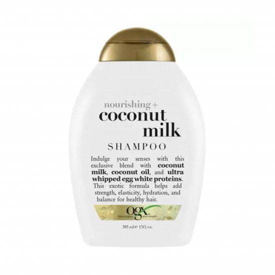 او جي اكس أورجانيكس شامبو مغذٍ + حليب جوز الهند 385 مل