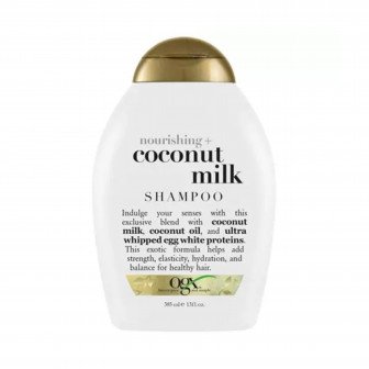 او جي اكس أورجانيكس شامبو مغذٍ + حليب جوز الهند 385 مل