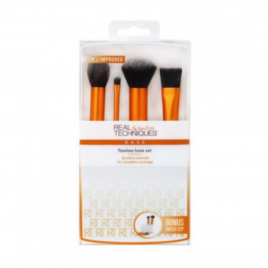 مجموعة فرش المكياج الأساسية من ريل تكنيك - 5قطع
