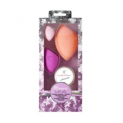 Real Techniques Miracle Complexion Sponge Set Limited Edition + Cleanser - 4 Piece