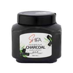 Shifa Face &amp; Body Scrub with Charcoal - 300ml