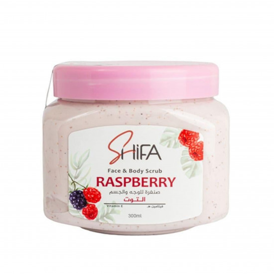 مقشر شفا للوجه والجسم بالتوت - 300 مل