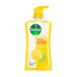 Dettol Fresh Body Wash and Shower Gel, Fresh Yuzu Citrus Scent Body Wash