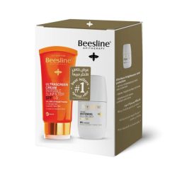 بيزلين عرض خاص (مزيل عرق مفتح غير معطر+كريم واقي  شمس)