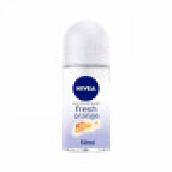 نيفيا مزيل عرق نسائي رول-اون برائحة برتقال المنعش - 50 مل