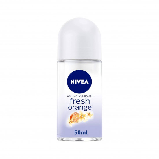نيفيا مزيل عرق نسائي رول-اون برائحة برتقال المنعش - 50 مل