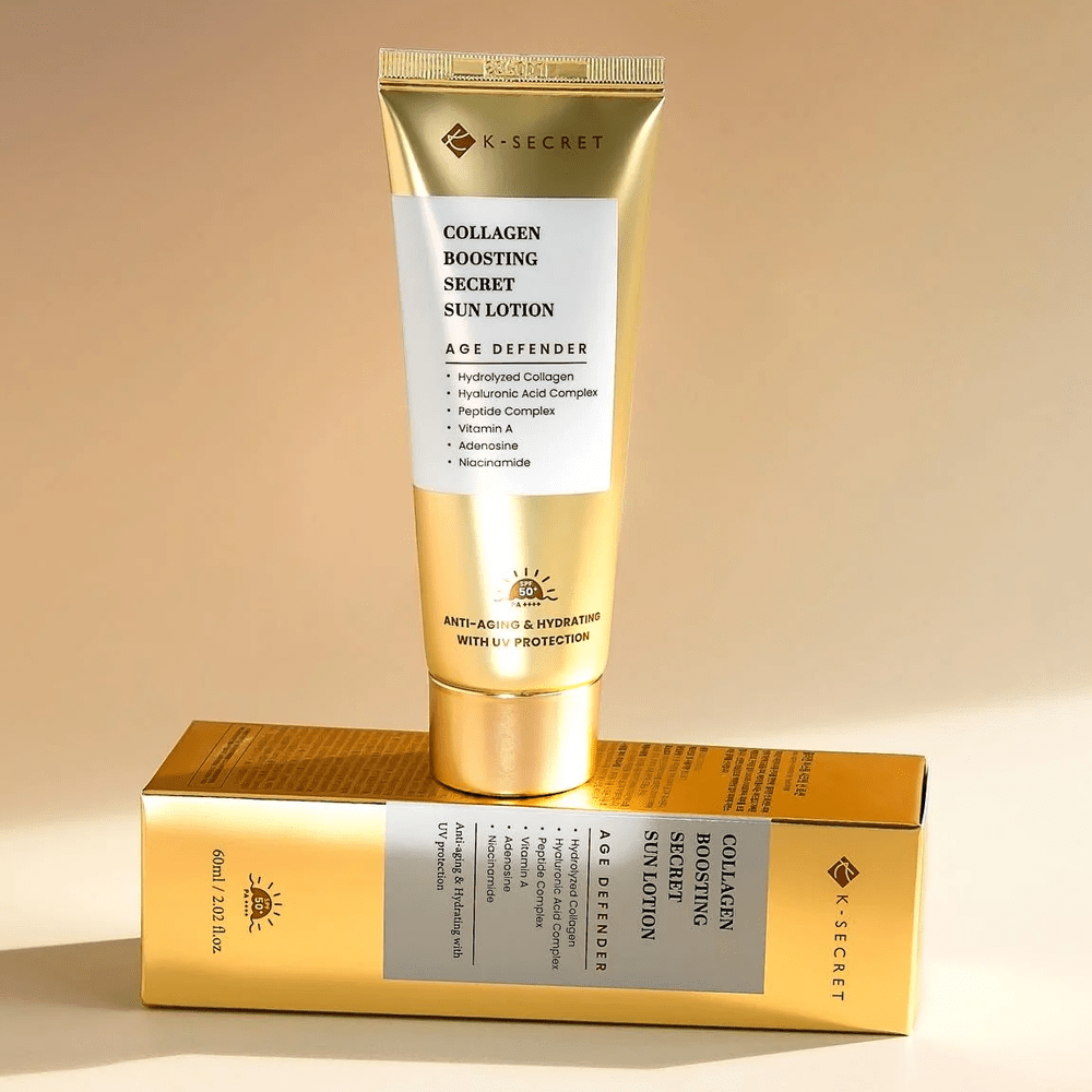 لوشن الحماية من الشمس كي سيكريت كولاجين بوستينج سيكريت بعامل حماية من الشمس +50 - 60 مل لوشن الحماية من الشمس كي سيكريت كولاجين بوستينج سيكريت بعامل حماية من الشمس +50 - 60 مل