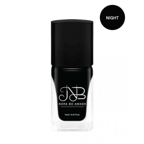 طلاء اظافر  من نورة بو عوض لون- نايت