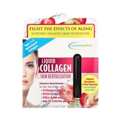 Liquid collagen ampoules with tropical strawberry and kiwi flavor 10 ampoules, each ampoule contains 10 ml