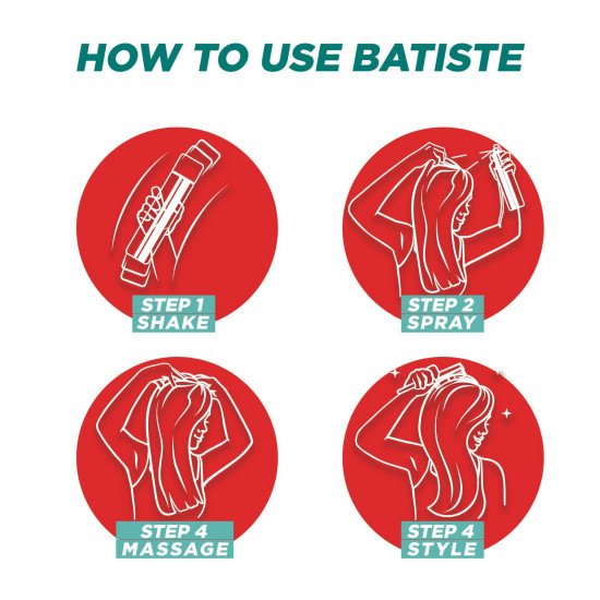 باتيست شامبو الشعر الجاف برائحة الكرز 200 مل