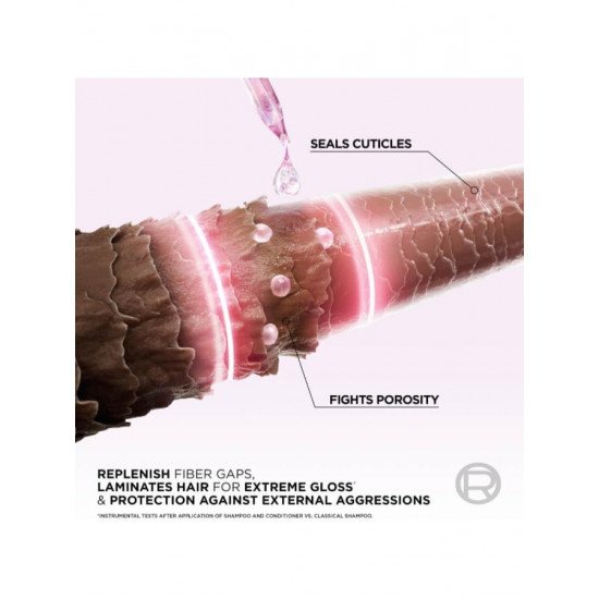 بلسم الفيف جليكوليك جلوس مثبت اللمعان للشعر الباهت من لوريال باريس - 360 مل