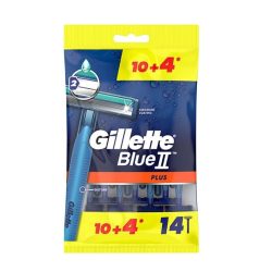 Gilette Blue 2 Plus 10pcs + 4 Shaver Blades Free