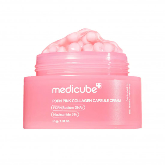 كريم كبسولات الكولاجين الوردي من ميديكوب 55مل