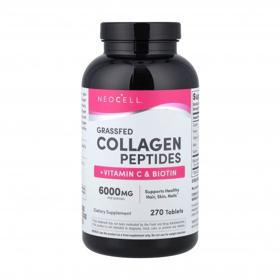 كولاجين فائق ، + فيتامين جـ وبيوتين من نيوسيل 270 قرصًا