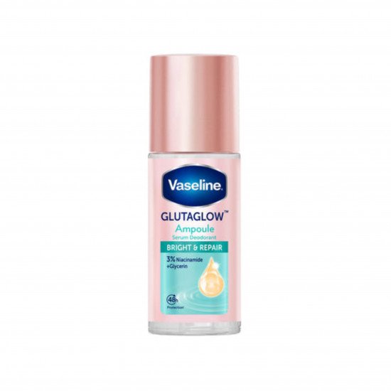 مزيل العرق تايلندي جلوتاجلو برايت اند ريبير من فازلين 45مل