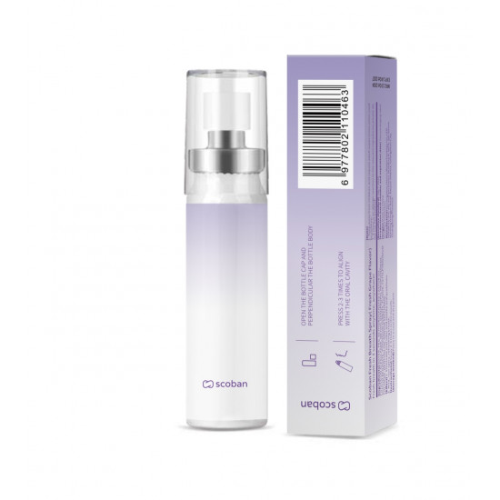 بخاخ سكوبان بنكهة العنب المنعش للنفس 20مل