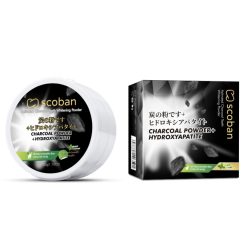 Scoban Charcoal Teeth Whitening Powder 50g