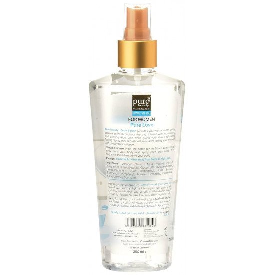 سبراي تعطير جسم النساء بيور لوف من بيور بيوتي - 250 مل