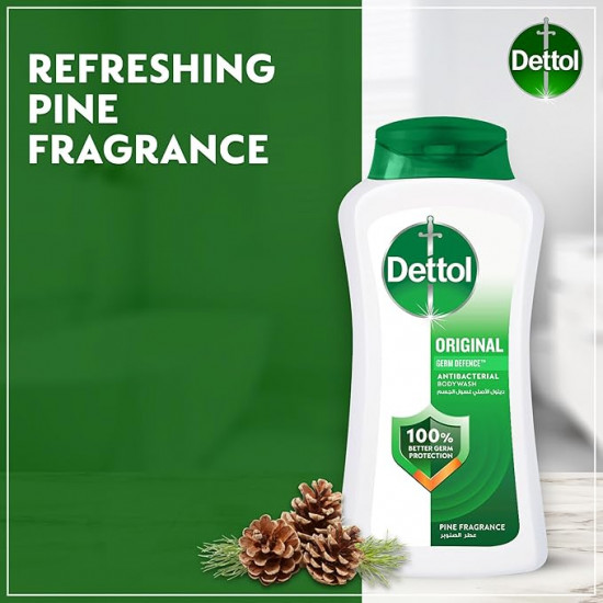 غسول الجسم ديتول أوريجينال - المضاد للبكتريا - 500 ملل - الصنوبر غسول الجسم ديتول أوريجينال - المضاد للبكتريا - 500 ملل - الصنوبر