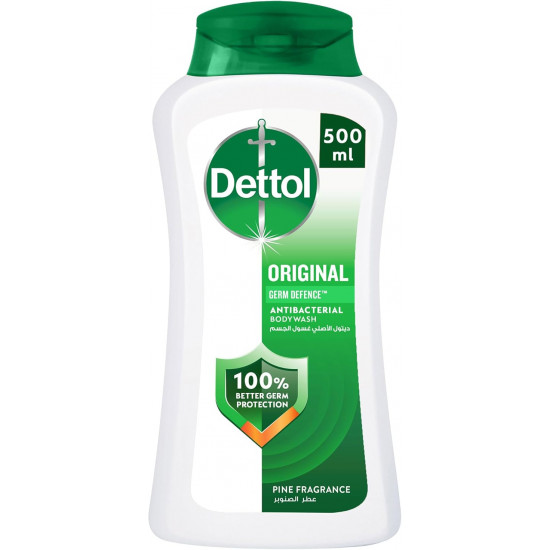 غسول الجسم ديتول أوريجينال - المضاد للبكتريا - 500 ملل - الصنوبر غسول الجسم ديتول أوريجينال - المضاد للبكتريا - 500 ملل - الصنوبر