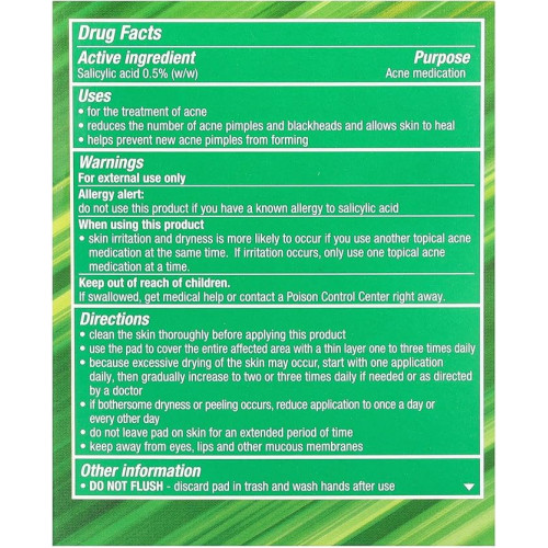 مسحات حب الشباب الطبية من ستريدكس للبشرة الحساسة 90 قطعة