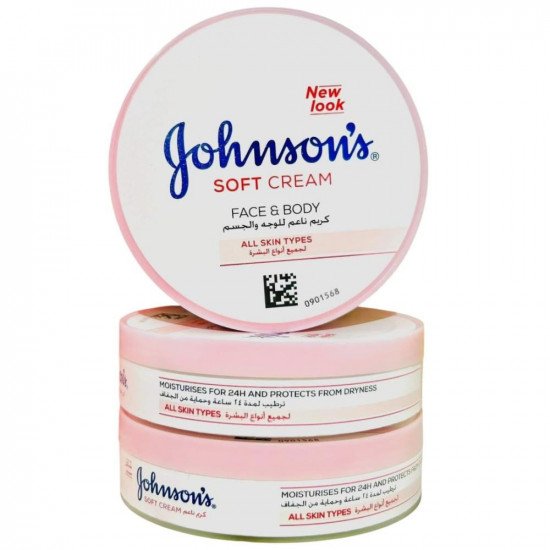 كريم جونسون لترطيب الوجه والجسم 300مل