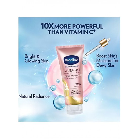 لوشن جلوتا هيا ديوي برايت سيروم بيرست من فازلين 200مل