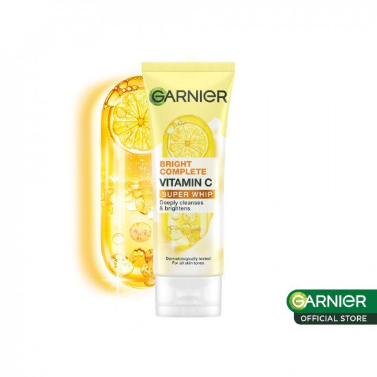 رغوة سوبر ويب برايت كومبليت بفيتامين سي من غارنييه 100مل