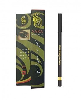 ساره بيوتي كحل كريمي اسود فاحم ضد الماء