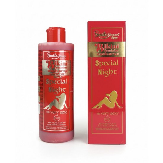 سمايل هيفين غسول للمناطق الحساسة البيكيني سبيشيال نايت 250 مل