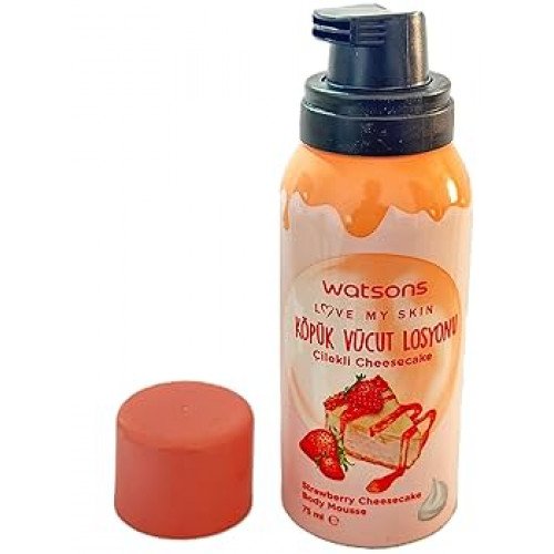 واتسونز موس الجسم تشيز كيك الفراولة 75مل 