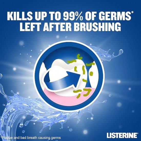 غسول الفم ليسترين للعناية الكاملة بالجير 250مل غسول الفم ليسترين للعناية الكاملة بالجير 250مل