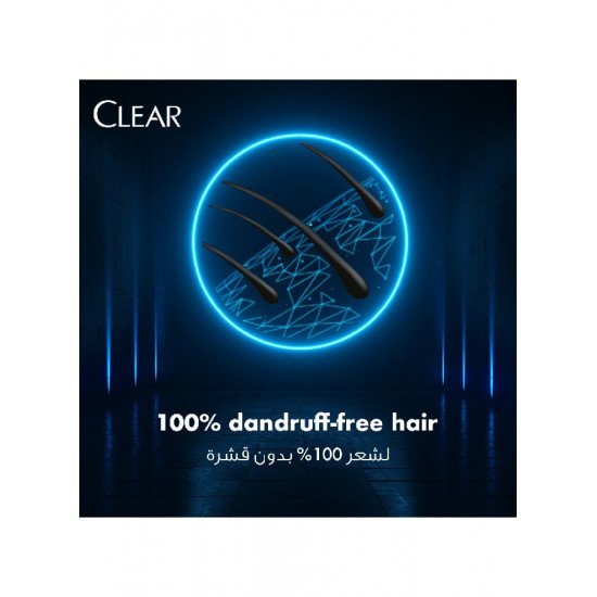 شامبو للرجال، شامبو مضاد للقشرة انتعاش يدوم 24 ساعة، 350مل