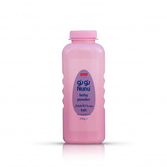 بودرة أطفال نونو الوردية 200مل بودرة أطفال نونو الوردية 200مل