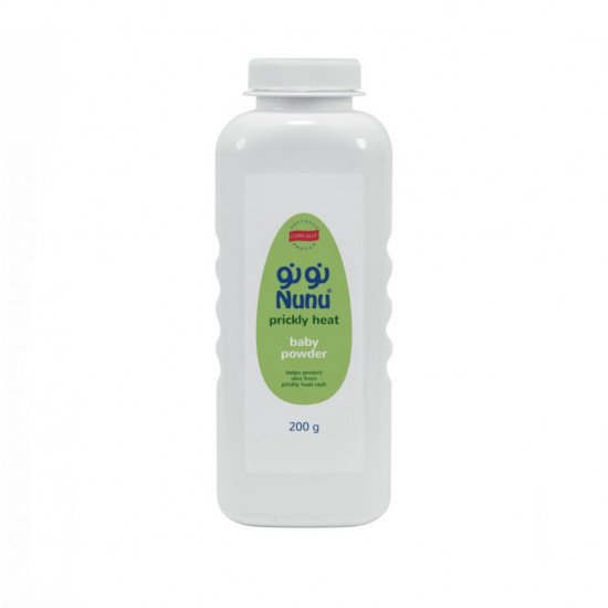 نونو بودرة للأطفال الحرارة الجلدية بالمنثول - 200 جرام نونو بودرة للأطفال الحرارة الجلدية بالمنثول - 200 جرام