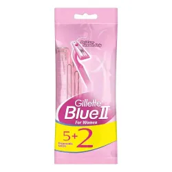 Gillet Blue 2 single-use shaver for women 5+2 free