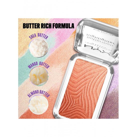 بودرة هايلايتر من بوتيرميلت، مقاومة للبهتان ، لون برونزي 35 من نيكس بودرة هايلايتر من بوتيرميلت، مقاومة للبهتان ، لون برونزي 35 من نيكس