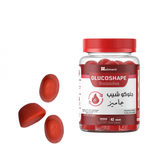 جلـوكو شيب جاميز 42 قطعة حلوى الجلوكومنان من ايلمينت
