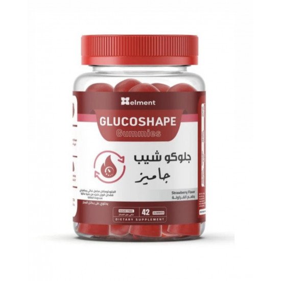 جلـوكو شيب جاميز 42 قطعة حلوى الجلوكومنان من ايلمينت