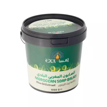 الحمّام المغربي بزيت الزيتون من أكسا – 1000 جم