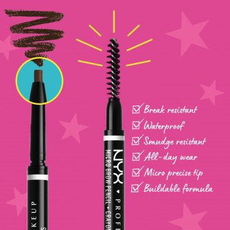 قلم تحديد الحواجب ميكرو من نيكس - 07 إسبريسو قلم تحديد الحواجب ميكرو من نيكس - 07 إسبريسو