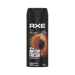 Body deodorant with musk, patchouli and fuguger odour lasts 48 hours non-stop 150 ml