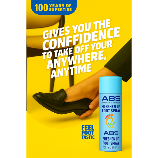 ايه بى إس معقم للقدمين 150 مل