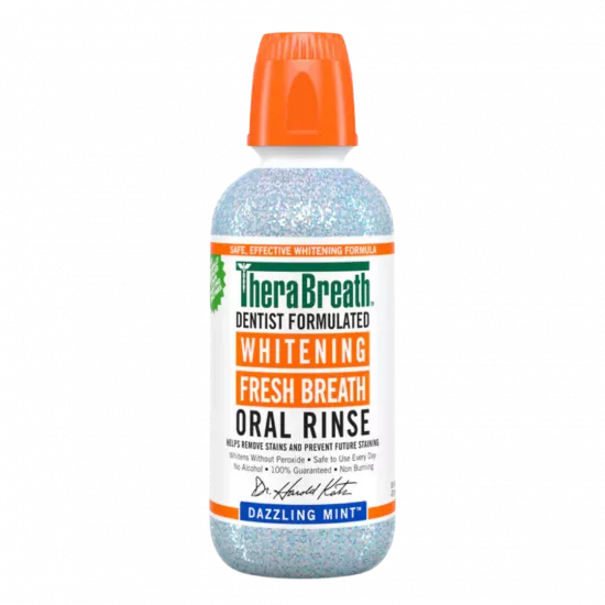 غسول الفم بالنعناع المبيض من ثيرابريث - 473 مل