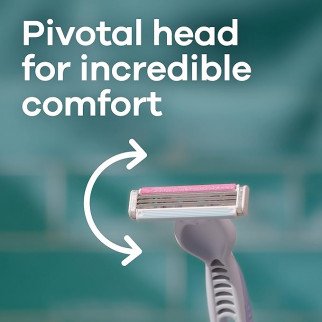 شفرات جيليت فينوس 3 للنساء للاستخدام مرة واحدة، 6 قطع