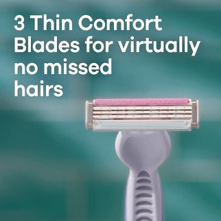 شفرات جيليت فينوس 3 للنساء للاستخدام مرة واحدة، 6 قطع