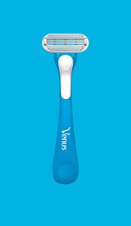 ماكينة حلاقة جيليت فينوس أوشيانا للاستخدام مرة واحدة تحتوي على 4 شفرات 