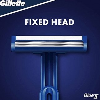 شفرات جيليت بلو 2 للرجال للاستخدام مرة واحدة - 5 قطع شفرات جيليت بلو 2 للرجال للاستخدام مرة واحدة - 5 قطع