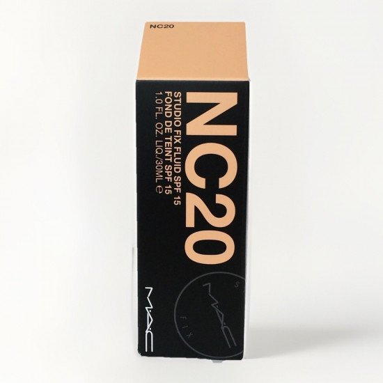 ماك ستوديو فيكس كريم اساس اس بي اف 15 سائل - 30 مل، NC20